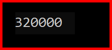 Picture showing the output of sum function for a column in dataframe in pandas